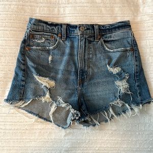 Abercrombie & Fitch-The Mom Short-High Rise-Size 26 (2) Never worn!